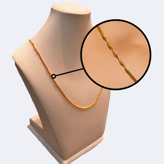 Elegant Gold Bead Chain-RDJC02