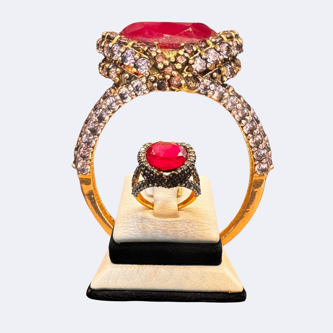 Crimson Enigma Ring-RDJSR05