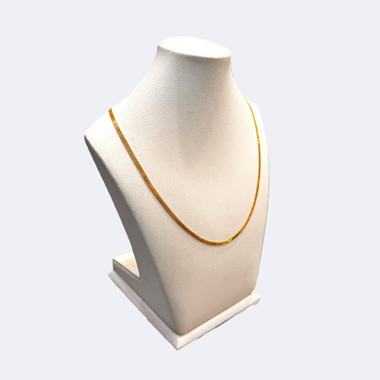 Classic Gold Chain Necklace-RDJC01