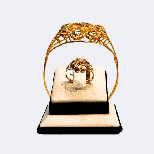Queen's Floral Ring-RDJWR13