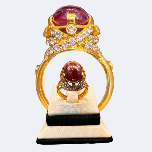 Heritage Bloom Ring-RDJSR04