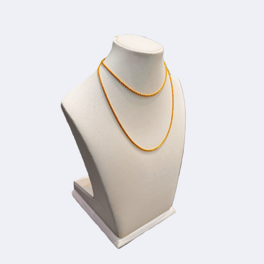 Classic Gold Rope Chain-RDJC03
