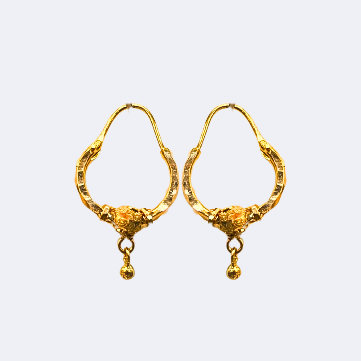 Golden Whisper Earrings-RDJE09