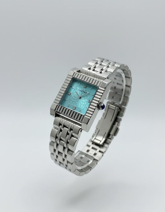 Riviera Turquoise Godron Watch-RDJW14