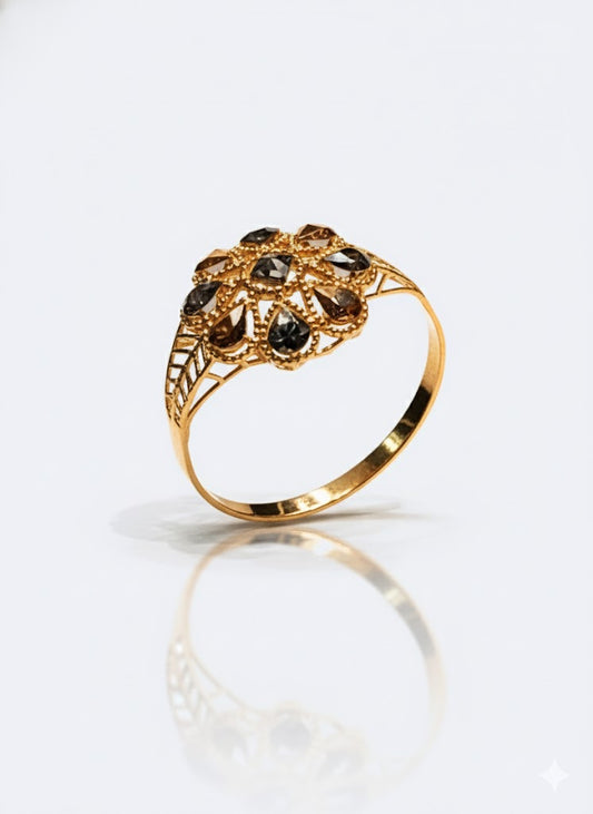 Queen's Floral Ring-RDJWR13